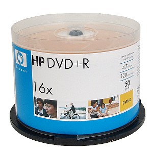 HP 16x DVD + R 50 Pcs Spindle - Click Image to Close